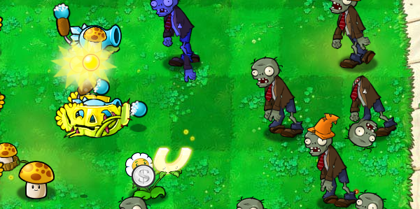 《植物大战僵尸杂交版》金盏吸金磁介绍