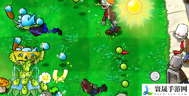 《植物大战僵尸杂交版》金盏吸金磁介绍