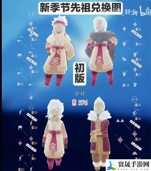 光遇穿越季物品有哪些-穿越季兑换图分享