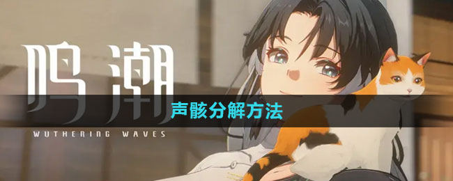 《鸣潮》声骸分解方法