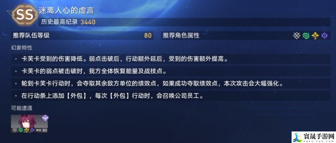 崩坏星穹铁道虚境味探第二天怎么过-崩坏星穹铁道虚境味探迷离人心的虚言通关打法