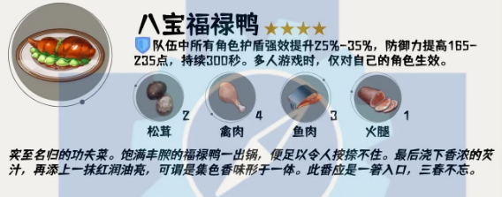 原神4.4版本新食谱有哪些-4.4版本新增食谱全汇总