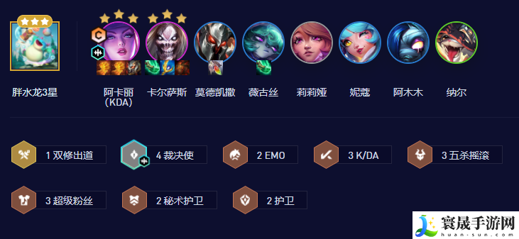 云顶之弈s10阿卡丽阵容推荐-阿卡丽出装/羁绊搭配攻略