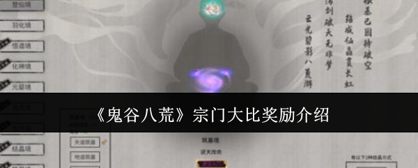 鬼谷八荒宗门大比奖励介绍：地图探险路线规划与探索
