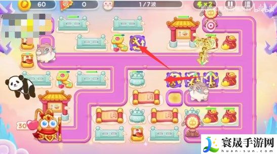 保卫萝卜4周赛5月11日攻略：5月11日周赛无伤图文通关教程